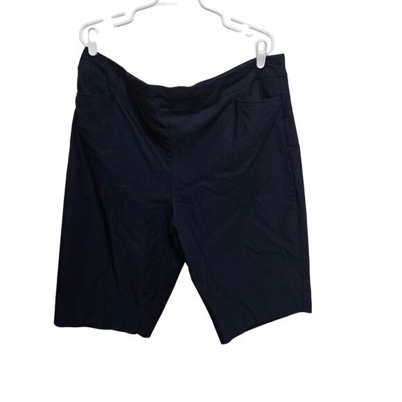 Chico’s Brigitte Navy Shorts Size 4 (20) - Picture 1 of 10